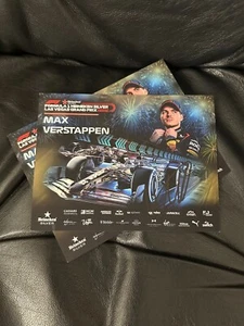 Max Verstappen signed autograph card 2024 Las Vegas GP! RARE Proof - Picture 1 of 2