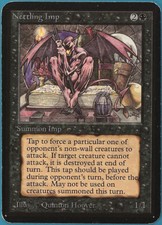 Nettling Imp Alpha PLD Black Uncommon MAGIC GATHERING CARD (ID# 241778) ABUGames