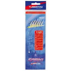 SABIKI T-101 SIZE 10 TUBERTINI VERDE PELLE DI PESCE PESCA SIMILAR YAMASHITA 101 - Foto 1 di 1