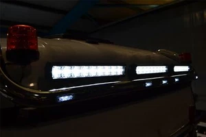 Roof Bar + LED Spot Light bar For MAN TGX Euro6 2015+ XLX Stainless Steel Truck - Picture 1 of 8