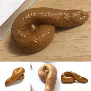 Unterhaltung Realistische Poop Bausatz Set Spaß Unfug Witz EVA-Kunststoff - Picture 1 of 12