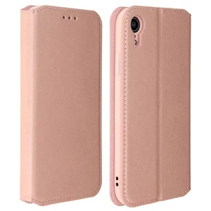 Housse Apple iPhone XR Etui folio Porte-cartes Fonction support - rose - Photo 1 sur 6