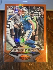 Matthew Stafford 2016 Certified Mirror Orange #72 Lions Rams NM-MT /225 - Picture 1 of 7