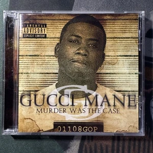 Gucci Mane Murder Was The Case MIXTAPE Promo CD Lil Wayne 1017 Brick Squad - Picture 1 of 4