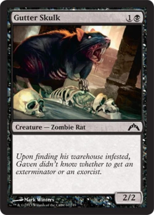 Gutter Skulk -Foil Light Play MTG Gatecrash - Image 1 of 1