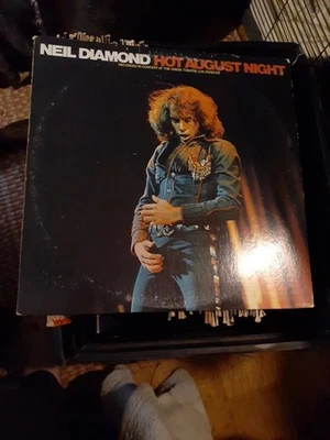 NEIL DIAMOND HOT AUGUST NIGHT RECORDED IN CONCERT MFSL 2-024 NEAR MINT LP - Image 1 of 4