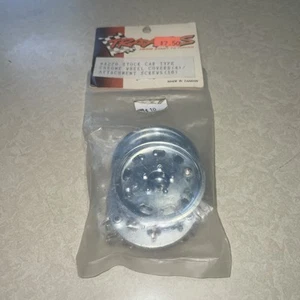 Traxxas. 4276 WHEEL COVERS STOCK CAR TYPE (CHROME) - Picture 1 of 2
