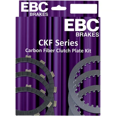 EBC CKF Carbon Fiber Clutch Friction Plates Kit for Suzuki LTR450 QR 06-09 - Image 1 of 4