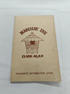 Rare Transient Information Guide" for the Mabuhay Inn. - Picture 1 of 3