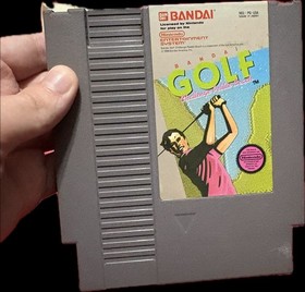 Bandai Golf: Challenge Pebble Beach Nintendo NES Golf 1988