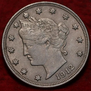 1912 Philadelphia Mint Liberty Nickel - Picture 1 of 2