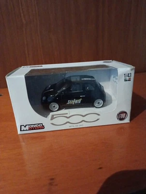Modellino 1:43 Mondomotors Fiat 500 Nera Selenia - Immagine 1 di 4