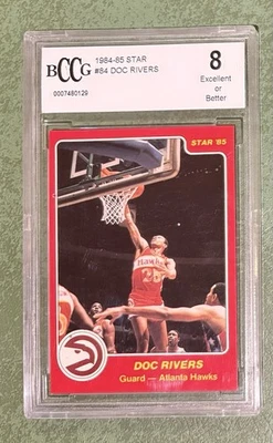 1984-85 Star - Doc Rivers #84 BCCG 8 Excellent or Better - Image 1 of 2