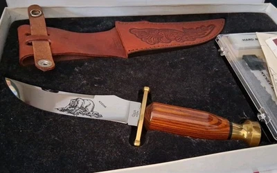 Нож с фиксированным лезвием Case XX Kodiak с деревянной ручкой отличное состояние товара - Изображение 1 из 4