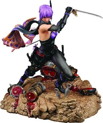 Estatua de resina Ayane Ninja Gaiden escala 3:13" escala 1:6 con iluminación LED Foto 1 de 4