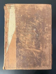 Webster's International Dictionary of the English Language by Noah Porter 1907 - Picture 1 of 9