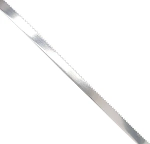 925 Sterling Silver Bezel Strip wire 3/16" Serrated 28 Gauge Dead Soft - Picture 1 of 4