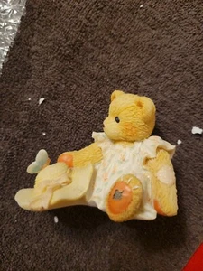 CHERISHED TEDDIES Courtney (1993) Girl with butterfly & bonnet - Picture 1 of 2