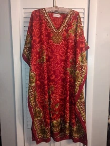 Miss Lavish London Floral Kaftan Women's US 6-12 - Picture 1 of 7