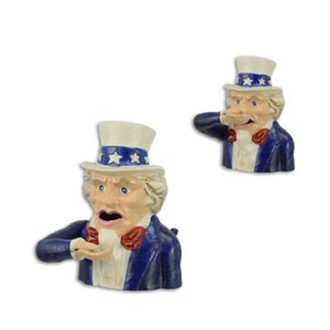 9973799-d Figur mechanisch Spardose Eisen Uncle Sam USA 19x16cm - Picture 1 of 1