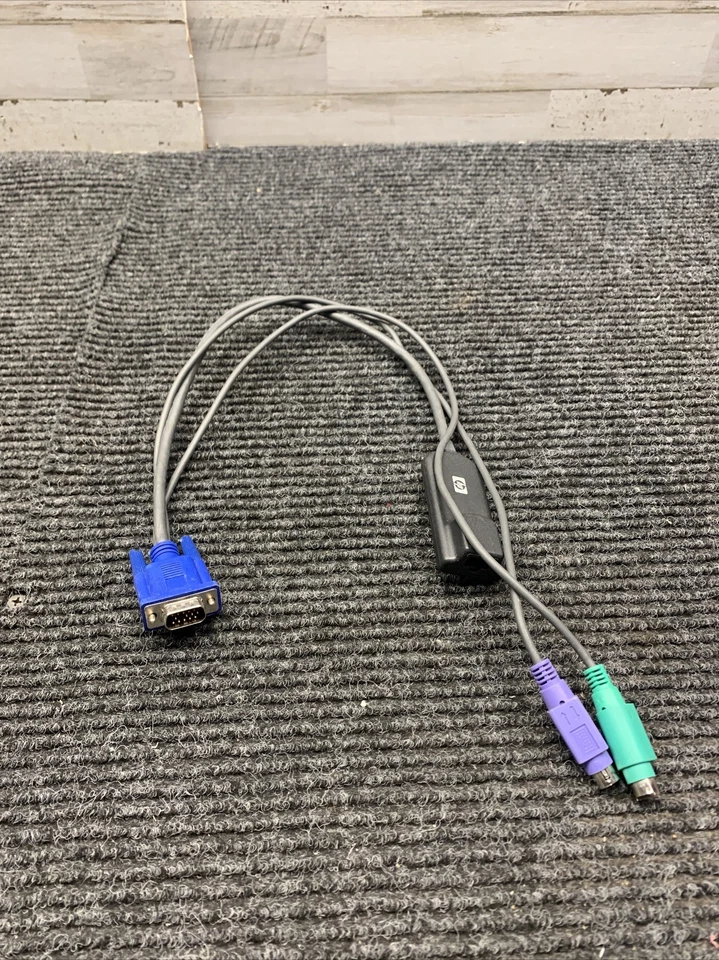 HP 520-290-005 KVM Interface Adapter 620-153-005 286597-001 - Image 1 of 4