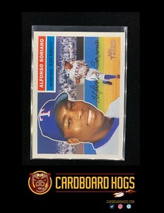 Alfonso Soriano - 2005 Topps Heritage Running Variation SSP #3 Texas Rangers