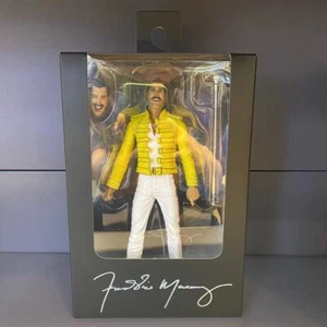 Authentic NECA 42066 Queen lead singer Freddie Mercury 7-inch movable doll - Picture 1 of 2