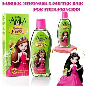 Dabur Amla Kids Nourishing Hair Oil 200ml l 100% Natural Oil l long, strong Hair - Picture 1 of 6