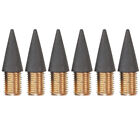 Inkless Pencil Refills 6pcs Replaceable Graphite Tip