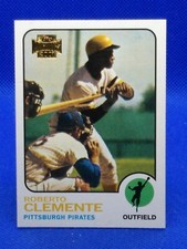 1973 Topps Roberto Clemente #50 Archives 2001 H.O.F. Pirates