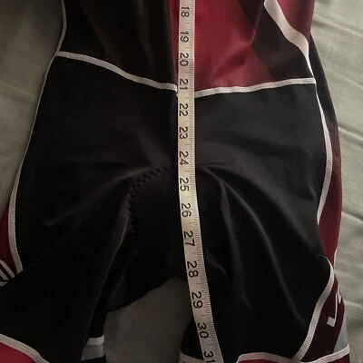 Voler Sync 骑行三件套/短裤 Blk/Grey& 石榴石男女通用 SM 压缩衬垫  — 第 1/4 张图片