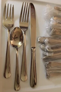 Wallace Silver 32 pc Flatware 18-10 Set Ridgfield / Ridgefield? Pattern NEW - Picture 1 of 3