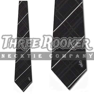 Corbata de los Medias Blancas para Hombres Medias Blancas de Chicago Corbatas para el Cuello con Licencia Oficial Nuevas con Etiquetas Foto 1 de 3