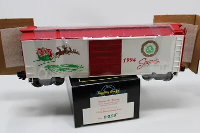 Weaver 1994 140th Bloomsburg Fair VTG O Scale Seasons Greetings Freight Car #55 - Image 1 of 4