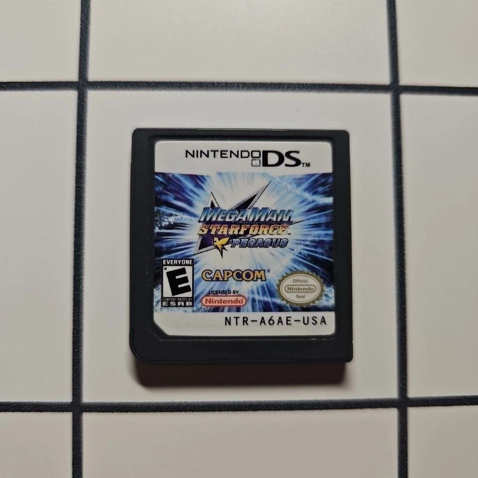 正品 Mega Man Star Force Pegasus (DS 游戏) * 仅盒装 * 任天堂 Capcom — 第 1/2 张图片