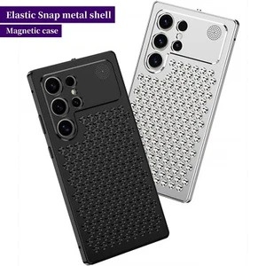 Metal Heat Dissipation Snap shockproof case For Samsung S25 S24 S23 Ultra + S24 - Picture 1 of 21