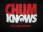CHUM KNOWS T SHIRT Chumlee Austin Lee Russell Pawn Stars Gold Silver Pawnshop MD