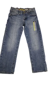 Lee Jeans Boys 10R Straight Fit Adjustable Waist Extreme Motion Wicks Moisture - Picture 1 of 6