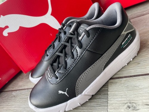 Scarpe da ginnastica PUMA Mercedes F1 Drift Cat Delta V Motorsport per bambini UK 10 28 nuove