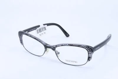 Valentino V2117 Gray Cat Eye Women Full Rim 52-17-135 Eyeglasses Frames - Image 1 of 4