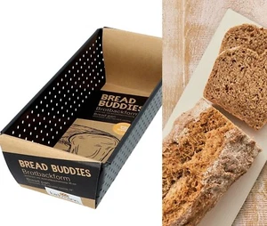 Kastenform Brot Backform perforiert Antihaft Bread Buddies 25 x 11,5 cm Birkmann - Bild 1 von 5