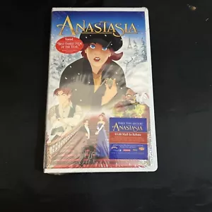 Anastasia VHS NEW With My Anastasia Memory Book Movie Sealed VTG Watermark - Picture 1 of 4