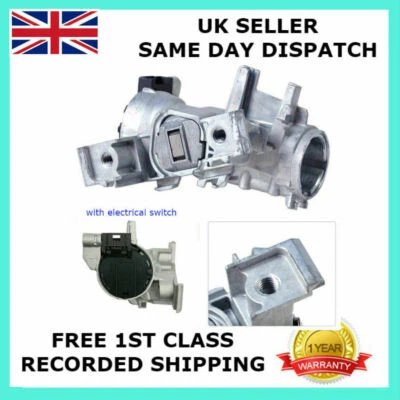 FOR VW SCIROCCO SHARAN TIGUAN TOURAN IGNITION HOUSING STEERING LOCK &6PIN SOCKET - Image 1 of 4