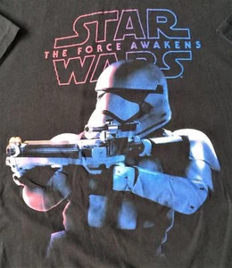 T-shirt unisex Star Wars Storm Trooper taglia 2X 100% cotone manica corta nera - Foto 1 di 6