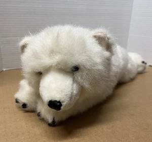 "Juguete de peluche con peso de oso polar realista Ditz Designs 18"" Navidad" - Imagen 1 de 13