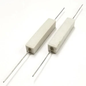 Lot of 2, 8.2K Ohm 7 Watt Wirewound Ceramic Power Resistors 7W (7W282) - Picture 1 of 1