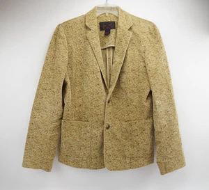 Giacca blazer Ralph by Ralph Lauren Country marrone marrone chiaro velluto a coste piccolo floreale taglia M - Foto 1 di 11