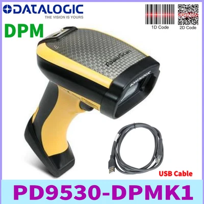 Datalogic PowerScan PD9530-DPMK1 DPM 2D Handheld Imager USB Barcode Scanner Kit - Bild 1 von 4