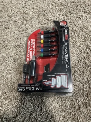 Madcatz HD Component Audio & Video Cable New Factory Sealed For Wii/PS3/XBOX 360 - Image 1 of 4