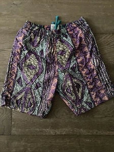 Boys Retro Water Shorts Size 6 Multi-Color - Picture 1 of 8